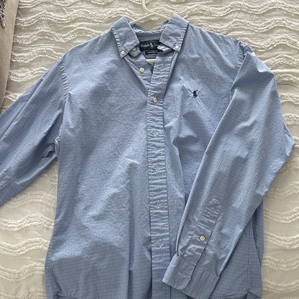 Polo by Ralph Lauren Light Blue Casual Shirt